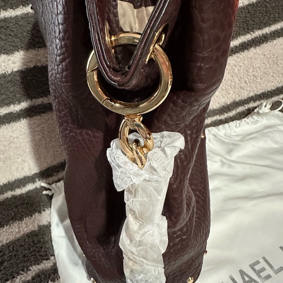 NWT Michael Kors Uptown Astor Studded Large Tote Bag - Picture 7 of 10